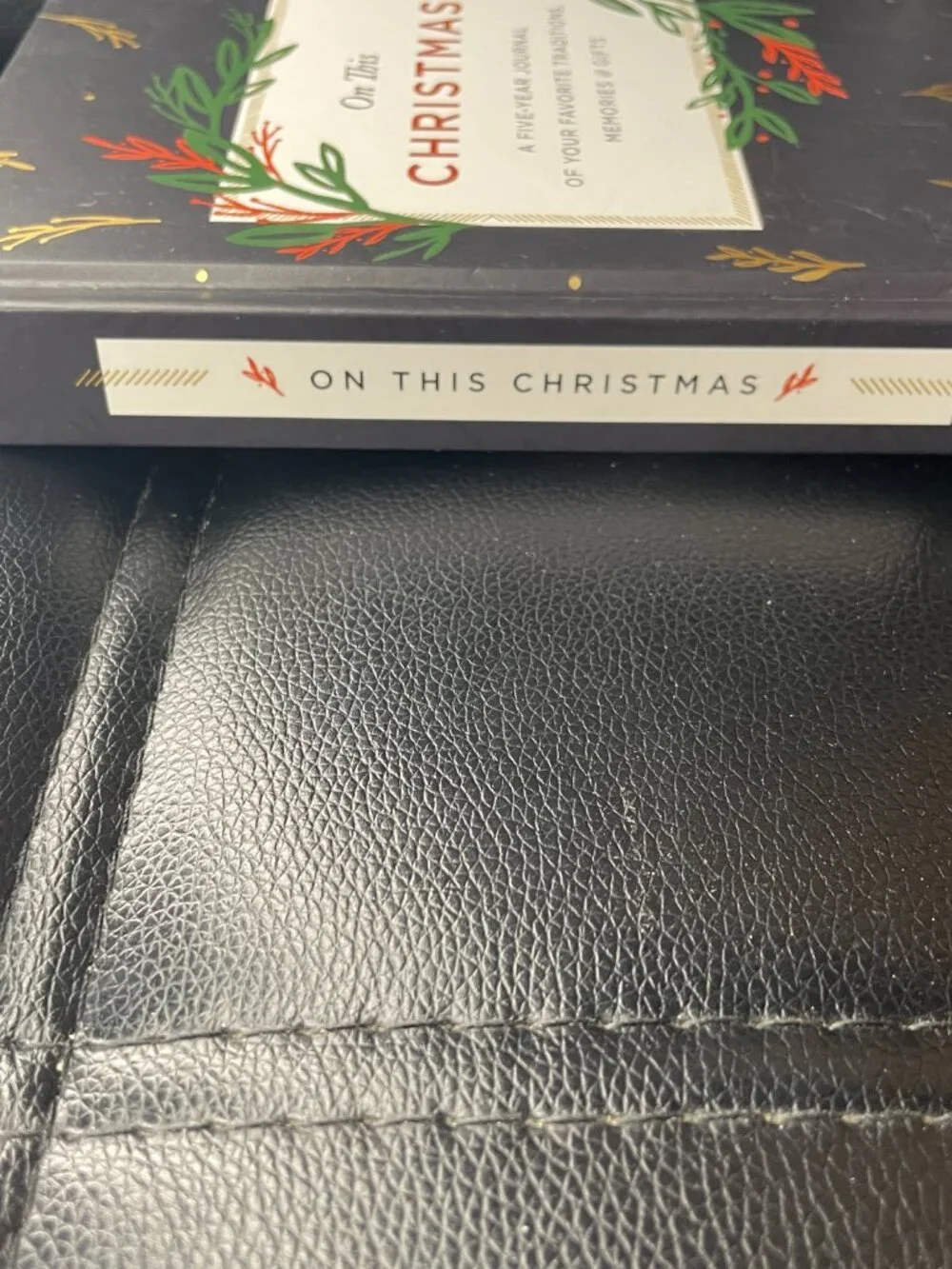 On This Christmas: A Five-Year Journal of Your Favorite Traditions-Hardover